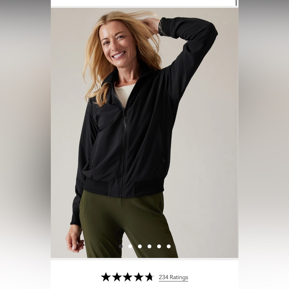 ATHLETA BROOKLYN BOMBER JACKET XXS